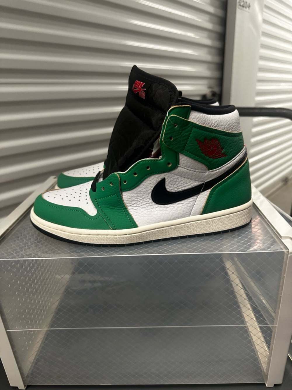 Nike Air Jordan 1 High White Green Black